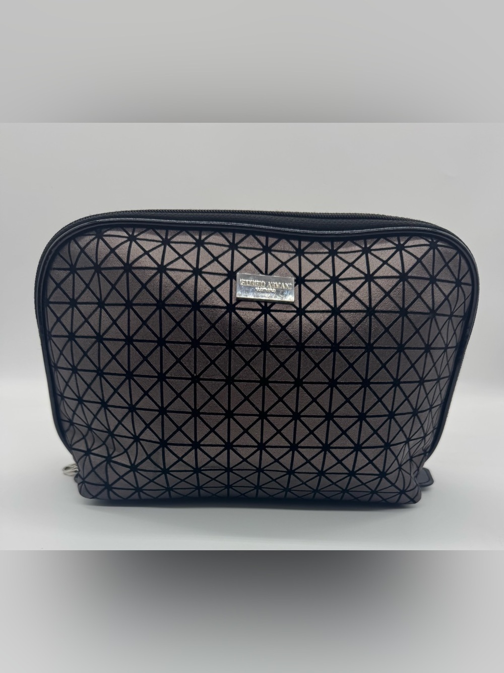 Giorgio Armani Cosmetics Geometric Prism Makeup Bag